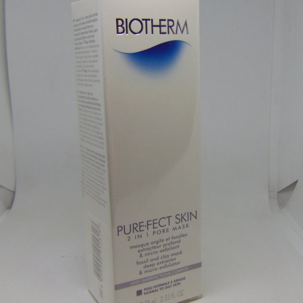 BIOTHERM PURE-FECT 2 in 1 Pore Mask Face Mask 2.53oz/75ml